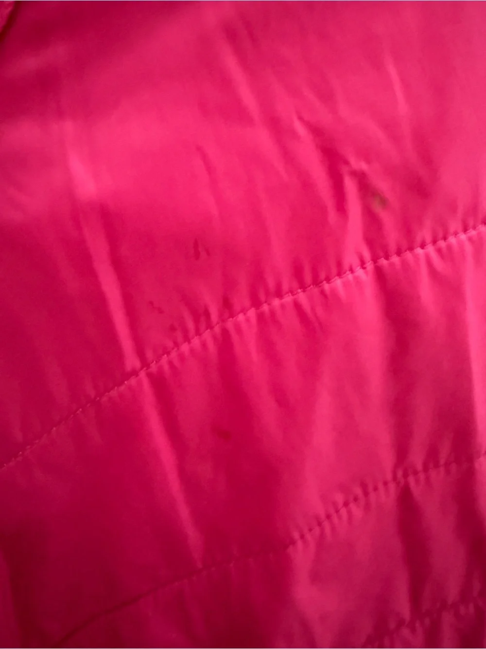 The North Face Hot Pink Quilted & Fleece Jacket - Girls